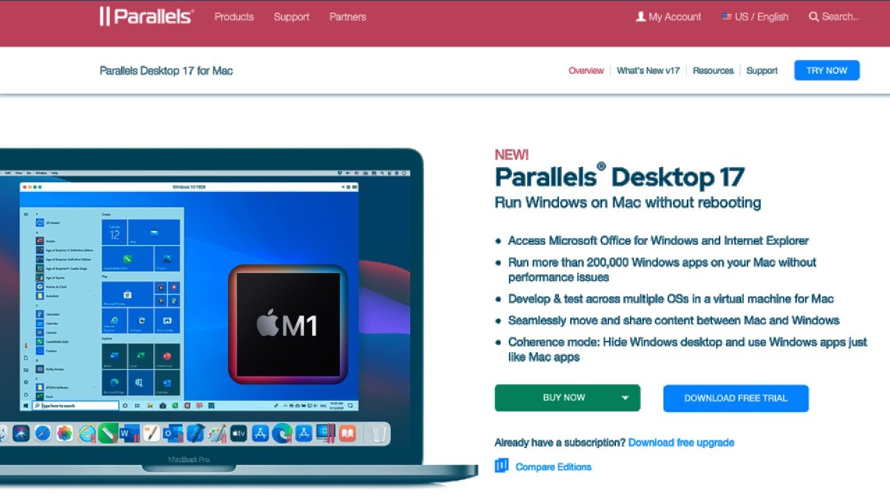 windows parallel for mac